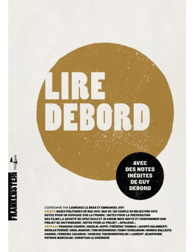 Lire Debord (laurence Le Bras, Emmanuel Guy coord.)