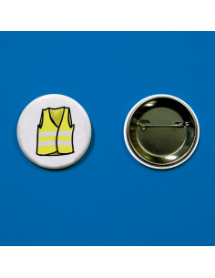 Badge Gilet Jaune 2