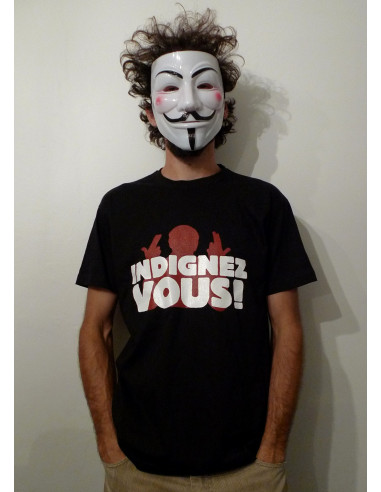 Tee-shirt Indignez-vous ! (HK et les...