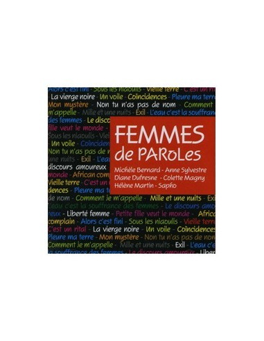 FEMMES DE PAROLES (album CD)