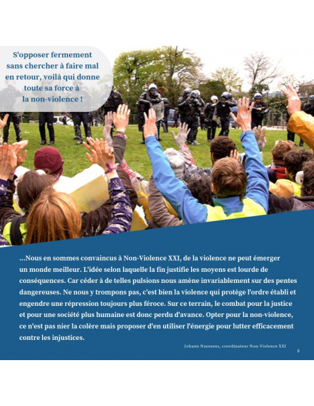 Brochure "Pourquoi la non-violence est-elle révolutionnaire?"