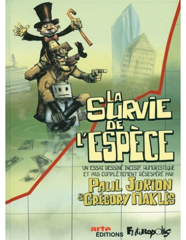 La survie de l'espèce (bande-dessinée de Paul Jorion et Grégory Maklès)