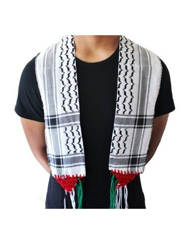 Generic Foulard Palestine - Foulard écharpe Militaire - Keffieh Palestinien  à prix pas cher