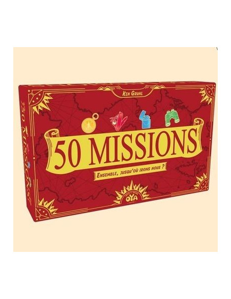 50 missions (jeu coopératif à partir de 8 ans)