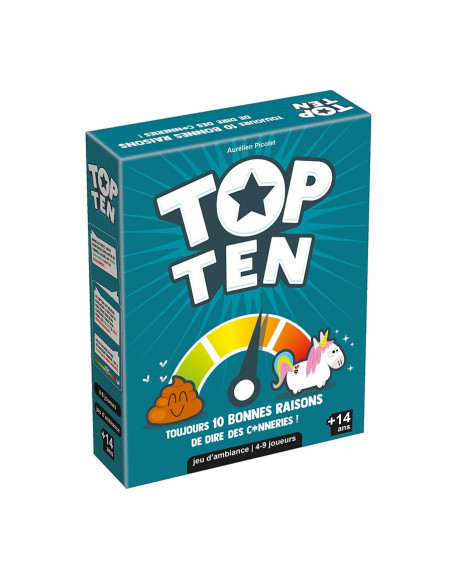 Top ten (jeu coopératif à partir de 14 ans)