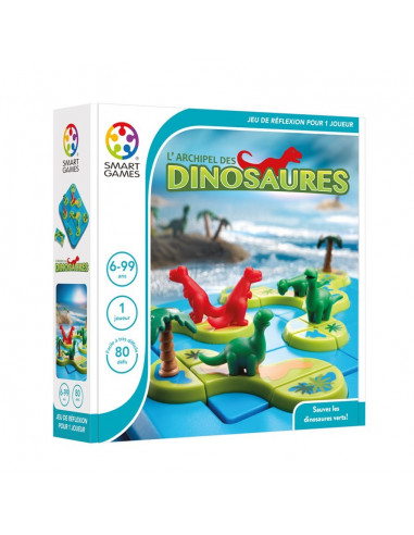 L’Archipel des Dinosaures (jeu d'intelligence Smartgame, dès 6 ans)