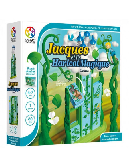 Jacques (Jack) et le Haricot Magique (jeu d'intelligence Smartgame, 4-7 ans)