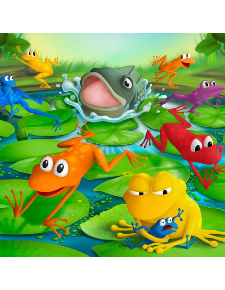 L'Odyssée des grenouilles (jeu d'intelligence Smartgame, dès 6 ans)