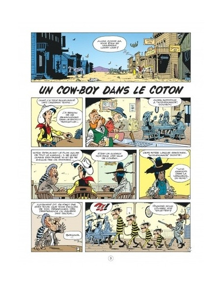 Lucky Luke. Un cow-boy dans le coton (Jul, Achdé)