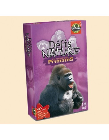 Défis Nature - à la rencontre des primates (à partir de 7 ans)