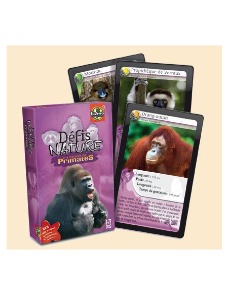 Défis Nature - à la rencontre des primates (à partir de 7 ans)