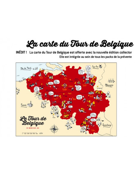 Le Tour de Belgique (de Monsieur Iou, BD bande-dessinée)