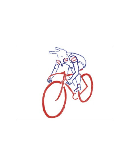 Renard à vélo (Fibretigre, Floriane Ricard)